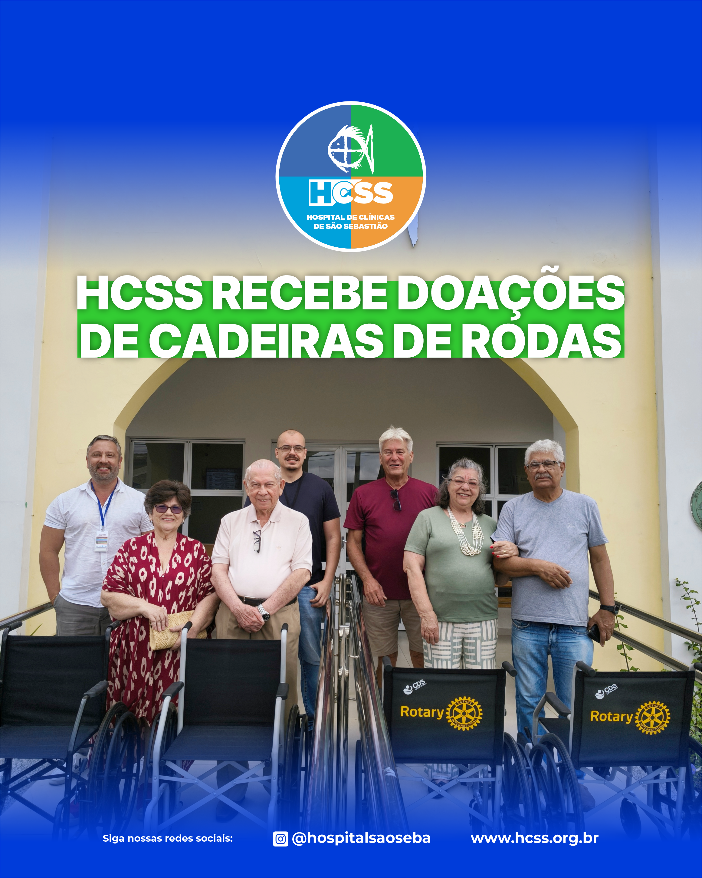 Doação Cadeira de Rodas