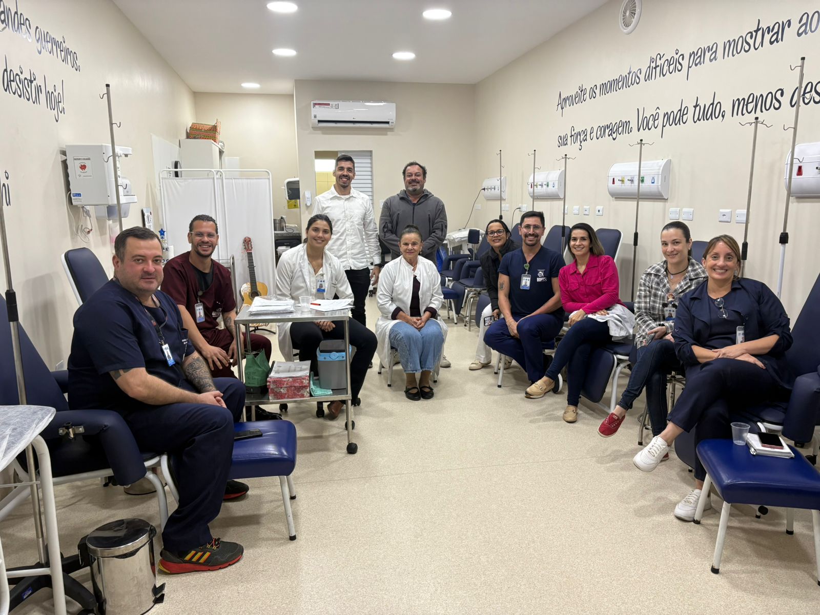 Equipe do Comitê de Cuidados Paliativos