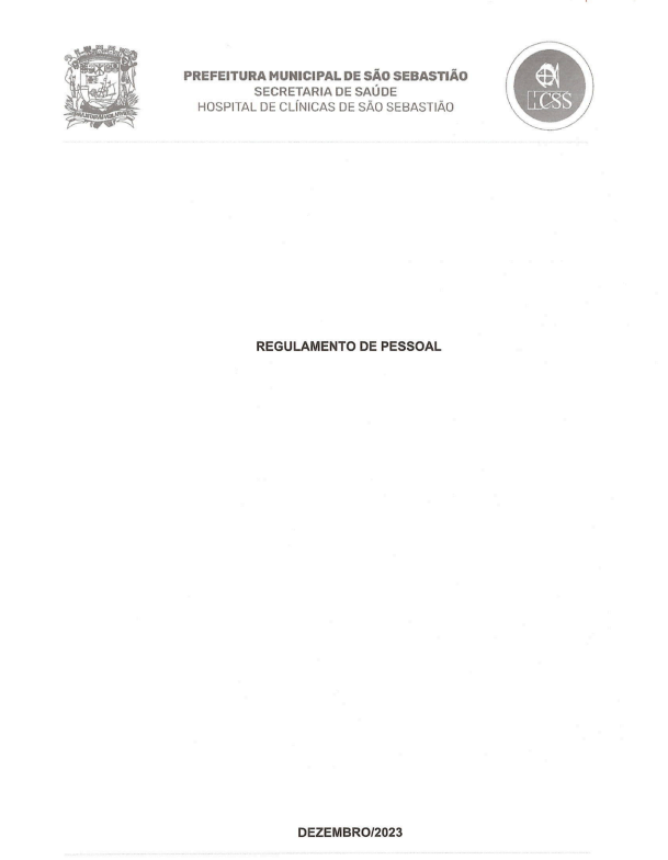 Regulamento Pessoal